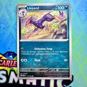 liepard (115/182) - common — pokémon: paradox rift